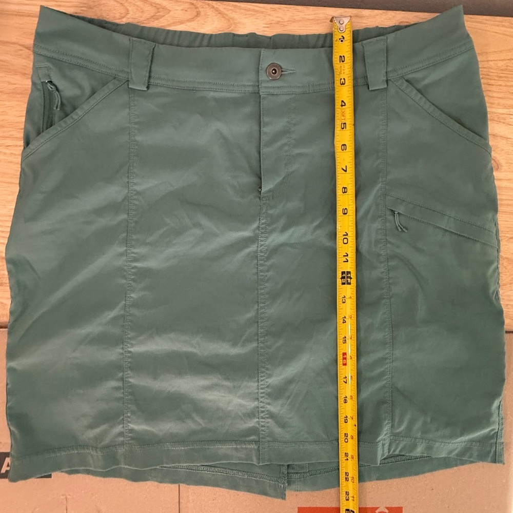 Duluth Trading Skort Womens Size XXL Green Athleasure Activewear Golf Casual - Picture 5 of 10